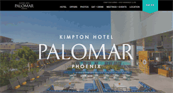 Desktop Screenshot of hotelpalomar-phoenix.com